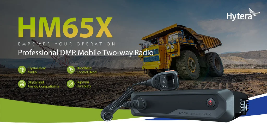 Hytera HM658 detail view